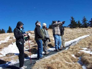 Winter Rally - hike up Round Bald